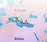 10 Night Rome to Barcelona cruise