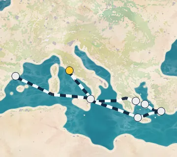 10 Night Rome to Barcelona cruise