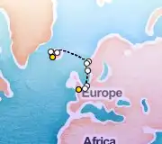 10 Night Reykjavik to London cruise