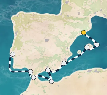9 Night Barcelona to Lisbon cruise