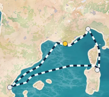 5 Night Toulon to Toulon cruise