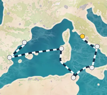 7 Night Rome to Barcelona cruise