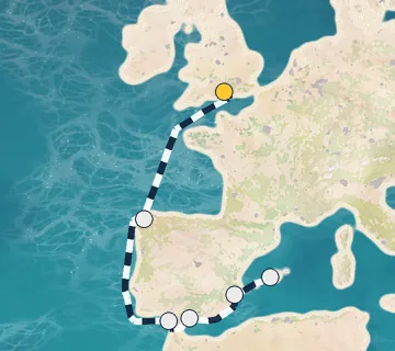 7 Night London to Palma de Mallorca cruise