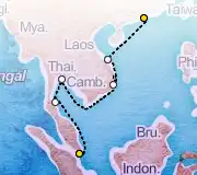 13 Night Hong Kong to Singapore cruise