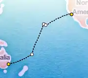 19 Night Sydney to Los Angeles cruise