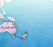43 Night Auckland to Singapore cruise