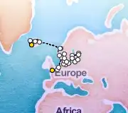 31 Night London to Reykjavik cruise