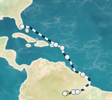 13 Night Manaus to Ft. Lauderdale cruise