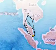 26 Night Singapore to Singapore cruise
