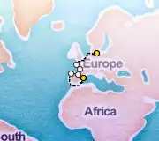 9 Night Tarragona to Berlin cruise