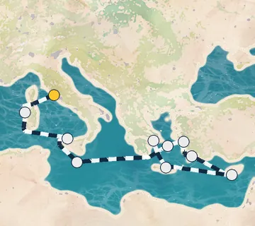 11 Night Rome to Athens cruise