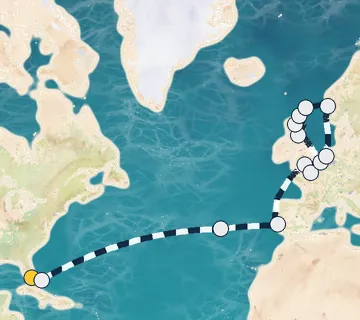 24 Night Miami to Amsterdam cruise