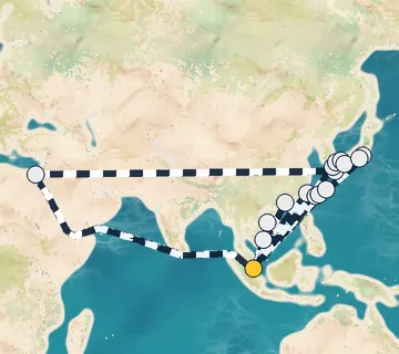 27 Night Singapore to Tokyo cruise