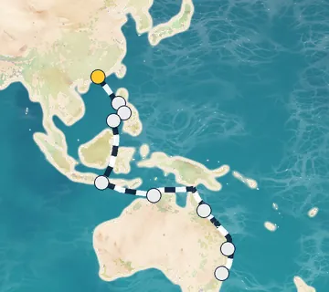 20 Night Hong Kong to Sydney, Australia cruise