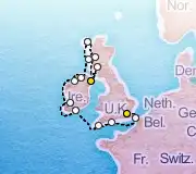 14 Night Belfast to Greenwich cruise