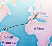 15 Night La Romana to Savona cruise