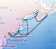 7 Night New York to New York cruise