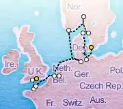 14 Night London to Copenhagen cruise