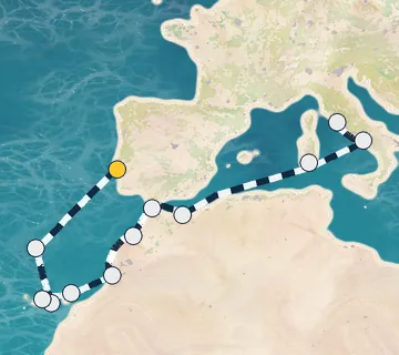 14 Night Lisbon to Rome cruise