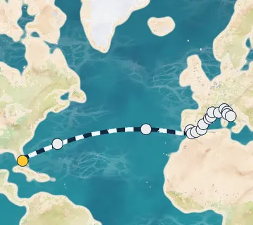 23 Night Miami to Rome cruise