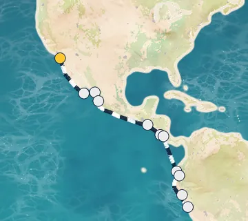 15 Night San Diego to Lima cruise