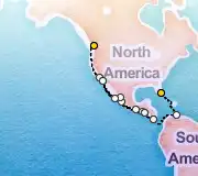20 Night Vancouver to Ft. Lauderdale cruise