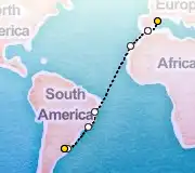 17 Night Barcelona to Buenos Aires cruise
