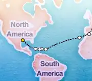 17 Night Barcelona to Galveston cruise