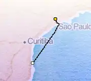 3 Night Sao Paolo to Sao Paolo cruise