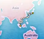 28 Night Singapore to Tokyo cruise