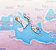 10 Night Rome to Athens cruise