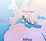 8 Night Rome to Portofino cruise