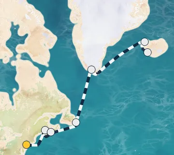 13 Night Bayonne to Reykjavik cruise
