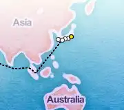 6 Night Tokyo to Suez Canal cruise