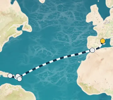 14 Night Barcelona to La Romana cruise