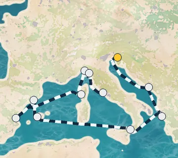 14 Night Trieste to Rome cruise