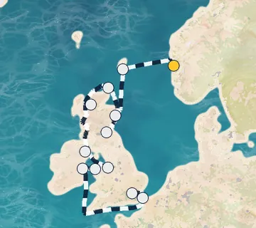 14 Night Bergen to Greenwich cruise