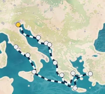 14 Night Venice to Rome cruise
