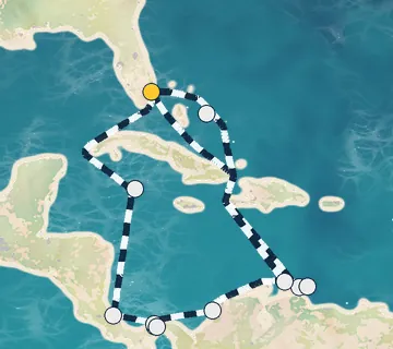 21 Night Ft. Lauderdale to Ft. Lauderdale cruise