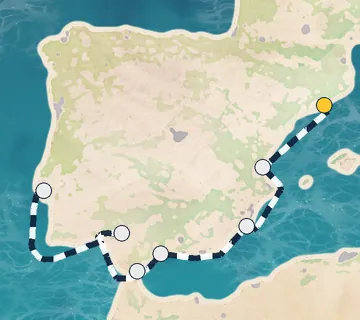 10 Night Barcelona to Lisbon cruise