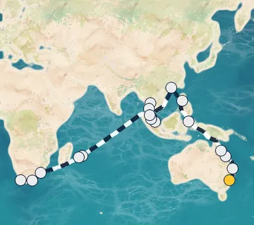 48 Night Sydney, Australia to Cape Town cruise