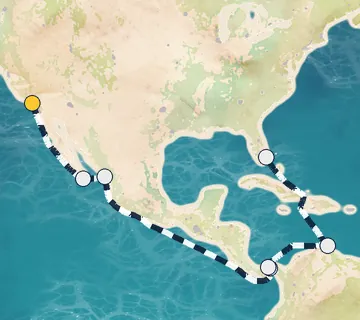 16 Night Los Angeles to Ft. Lauderdale cruise