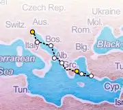 8 Night Venice to Athens cruise