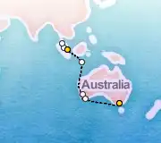 16 Night Singapore to Melbourne cruise