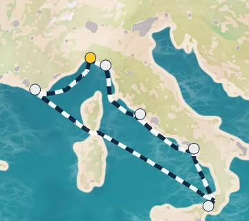 7 Night Portofino to Portofino cruise