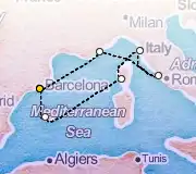7 Night Barcelona to Barcelona cruise
