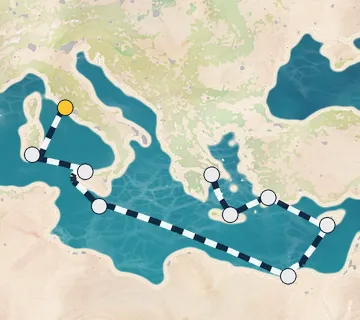 11 Night Rome to Athens cruise