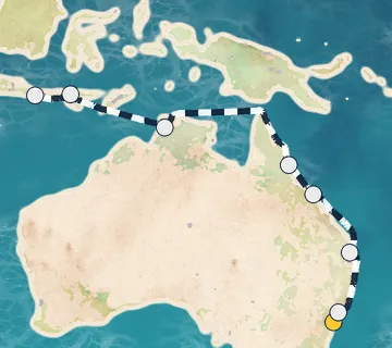 16 Night Sydney, Australia to Bali cruise
