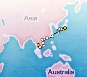 28 Night Bangkok to Tokyo cruise