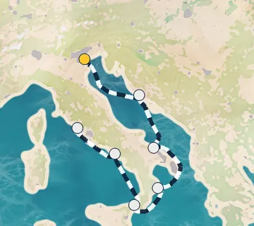 7 Night Venice to Rome cruise